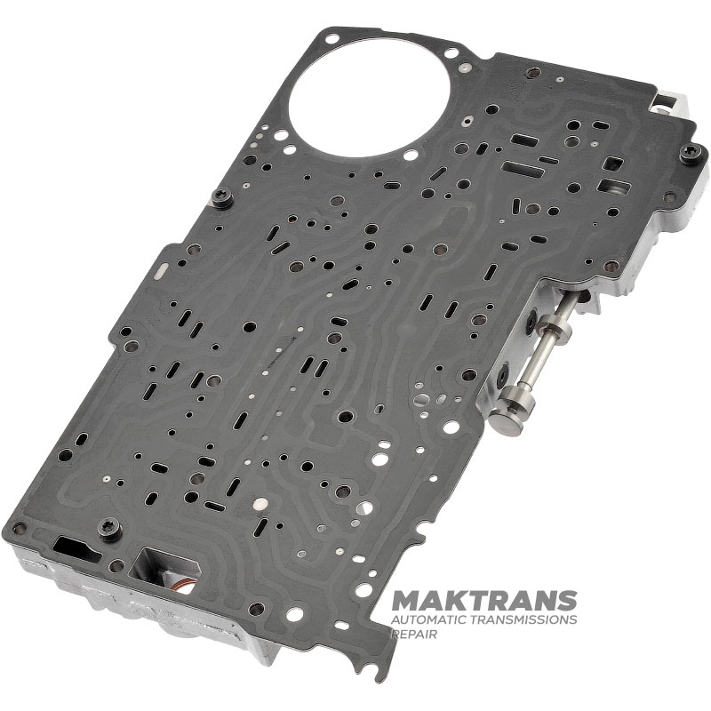 Blok zaworowy (używany, nieodrestaurowany) FORD 5R55E, 5R55N, 5R55S, 5R55W — oznaczenie BE, 1L2P-7A101-FA