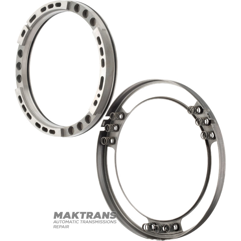 Tłok ze sprężyną powrotną Sprzęgło POŚREDNIE 4R70W, 4R75E, 4R75W (AOD, AODE, AODE-W) - wysokość tłoka 23,50 mm, średnica zewnętrzna 183 mm, średnica wewnętrzna 154,70 mm, F0AP-7E005-AA