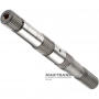 Wał wyjściowy FORD E4OD, 4R100 - z tuleją na przednim końcu, długość wału 362 mm, 31 wielowypustów (Ø zewnętrzna 34,45 mm, długość wielowypustu 74 mm)