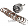 Wał wejściowy, bęben sprzęgłowy E FORD 6R60, 6R75, 6R80 - wysokość całkowita 312 mm, 71 zębów (Ø zewn. 136,05 mm), 6 tarcz ciernych, 9L2B-7L668-AA