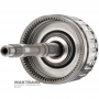 Wał wejściowy, bęben sprzęgłowy E FORD 6R60, 6R75, 6R80 - wysokość całkowita 312 mm, 71 zębów (Ø zewn. 136,05 mm), 6 tarcz ciernych, 9L2B-7L668-AA