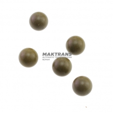 Kulka plastikowa do korpusu zaworu hydraulicznego Ford 8F24, 8F35, 8F40,  10R60, Ø 5,9 mm