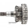 Przekładnia planetarna tylna nr 4 kompletna z wałkiem wyjściowym ZF 8HP75 4WD - wysokość całkowita 228 mm, 43 wypusty (Ø zewnętrzna 34,65 mm), 4 satelity (35 zębów na satelitach)
