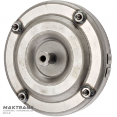 Osłona przednia przekładni hydrokinetycznej ZF 6HP26, 6HP26X – wysokość pilota 29 mm (średnica zewnętrzna 34,90 mm), 4 otwory montażowe, 4168025549, 001256, F77