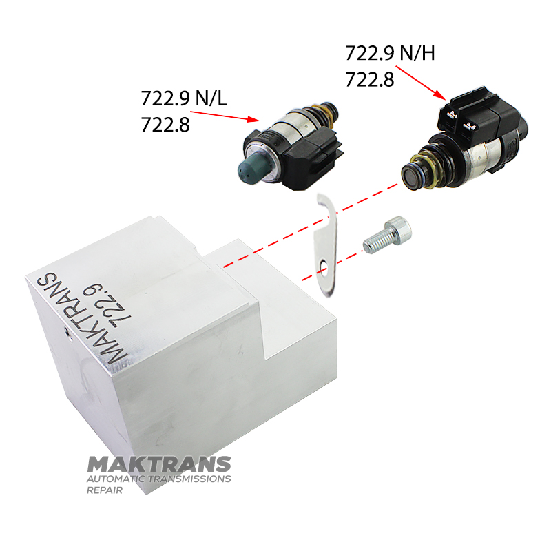 Adapter do testowania elektrozaworów 722.9