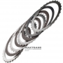 Komplet tarcz ciernych i stalowych B3 Brake Mercedes-Benz 722.6, 722.8 - 3 tarcze cierne (łączna grubość kompletu 17,20 mm)