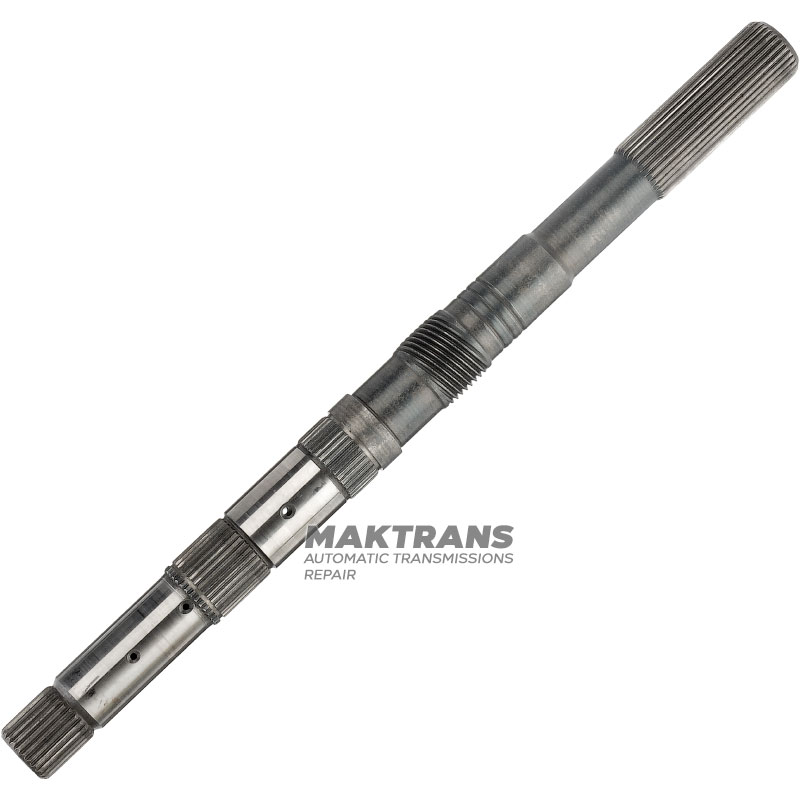 Wał wyjściowy (bez koła postojowego) FORD E4OD, 4R100 - długość wału 508 mm, 31 wielowypustów (średnica zewnętrzna 34,45 mm, długość wielowypustu 96 mm)