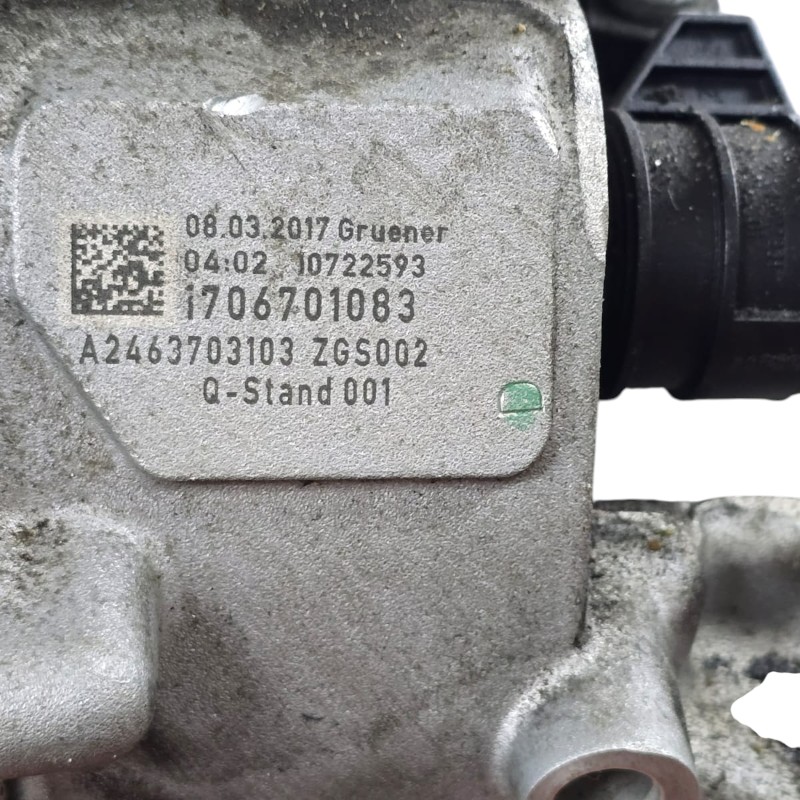 Zespół skrzyni biegów Mercedes-Benz 7G-DCT 724.0 2WD (FWD) — A2463703702, K7A350, A2463703103, A2463704603