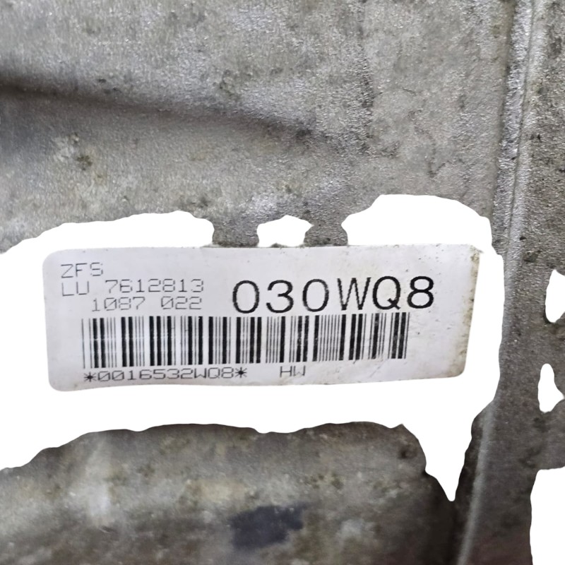 Komplet automatycznej skrzyni biegów (bez konwertera momentu obrotowego) ZF 8HP70X 4WD - kod skrzyni biegów WQ8, 1087022030, 1087020011, BMW X6 (E71, E72) xDrive 40d
