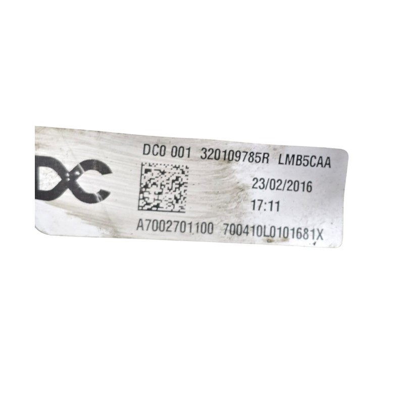Automatyczna skrzynia biegów GETRAG 6DCT250, 6G-DCT, Renault DC0 001, 2WD — 320109785R, A7002701100, 2500326290