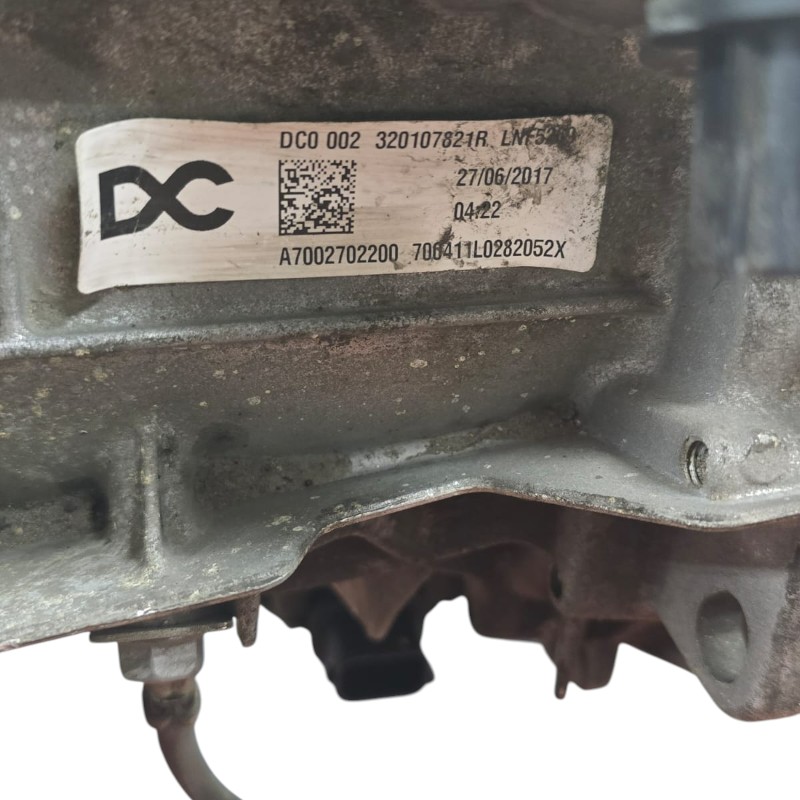 Automatyczna skrzynia biegów GETRAG 6DCT250, 6G-DCT, Renault DC0 002, 2WD — 320107821R, A7002702200, 2500326290