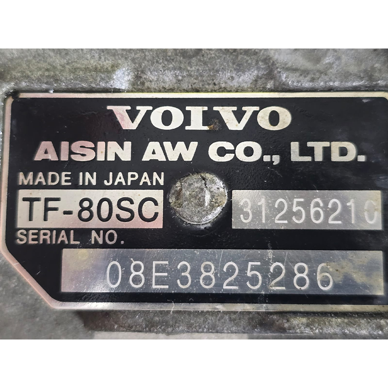 Zespół automatycznej skrzyni biegów (z przetwornikiem momentu obrotowego) AISIN WARNER TF-80SC, 4WD - 31256210