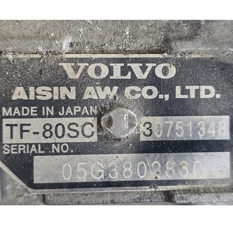 Zespół automatycznej skrzyni biegów (z przetwornikiem momentu obrotowego) AISIN WARNER TF-80SC, 2WD - 30751348
