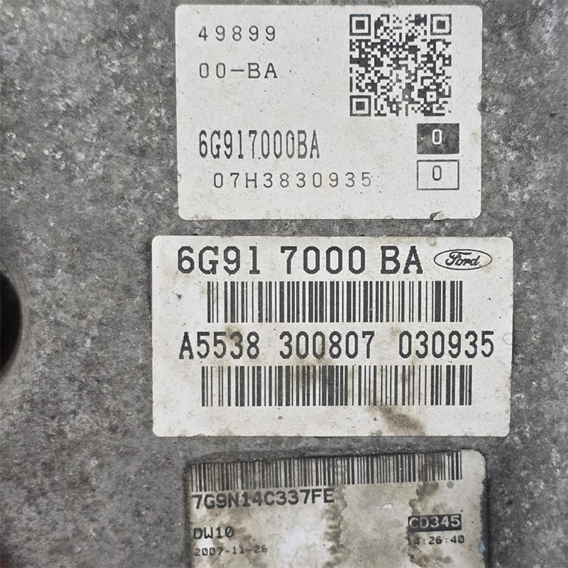 Zespół automatycznej skrzyni biegów (z przetwornikiem momentu obrotowego, 32000-44A040) AISIN WARNER TF-81SC, 2WD — 6G91-7000-BA, TCM 7G9N-14C336-DB