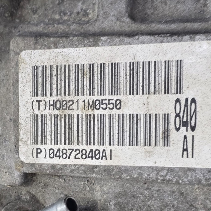 Zespół automatycznej skrzyni biegów (z konwerterem momentu obrotowego, 22 l) JATCO JF011E, 4WD - 04872840AI, 04872840AE, KR8000840AI, BC1 (Jeep Compass 11-16 2.4 DAV AWD CVT)