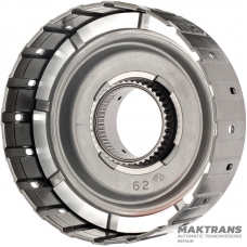 Kosz sprzęgła K2 NISSAN RE6R01A / AISIN WARNER A466ND - całkowita wysokość bębna 101 mm, 5 tarcz ciernych (wysokość od tłoka do ogranicznika 30 mm)