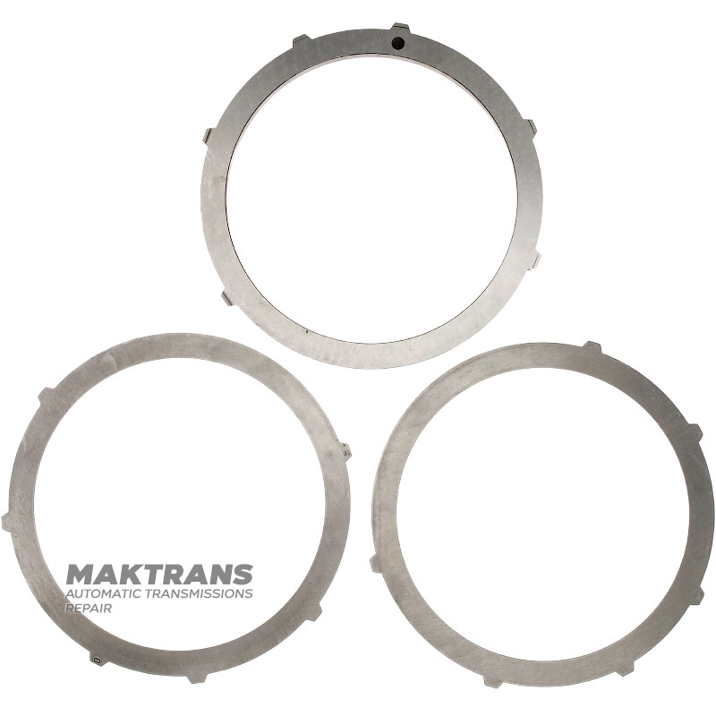 Zestaw felg stalowych Ford 4R100 Overdrive Clutch - 1 x koło zapasowe 12,20 mm, 2 x koła stalowe 2,05 mm