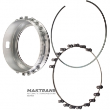 Tłok ze sprężyną powrotną B2 Hamulec TOYOTA / LEXUS Hybrid PC60 - wysokość całkowita 57 mm, Ø zewnętrzna 185,20 mm, Ø wewnętrzna 137,80 mm