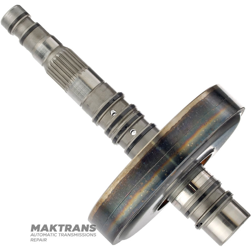 Wał wejściowy TOYOTA / LEXUS Hybrid PC60 - długość całkowita wału 220 mm, pierścień zębaty 82 zęby (Ø zewn. 131,10 mm)