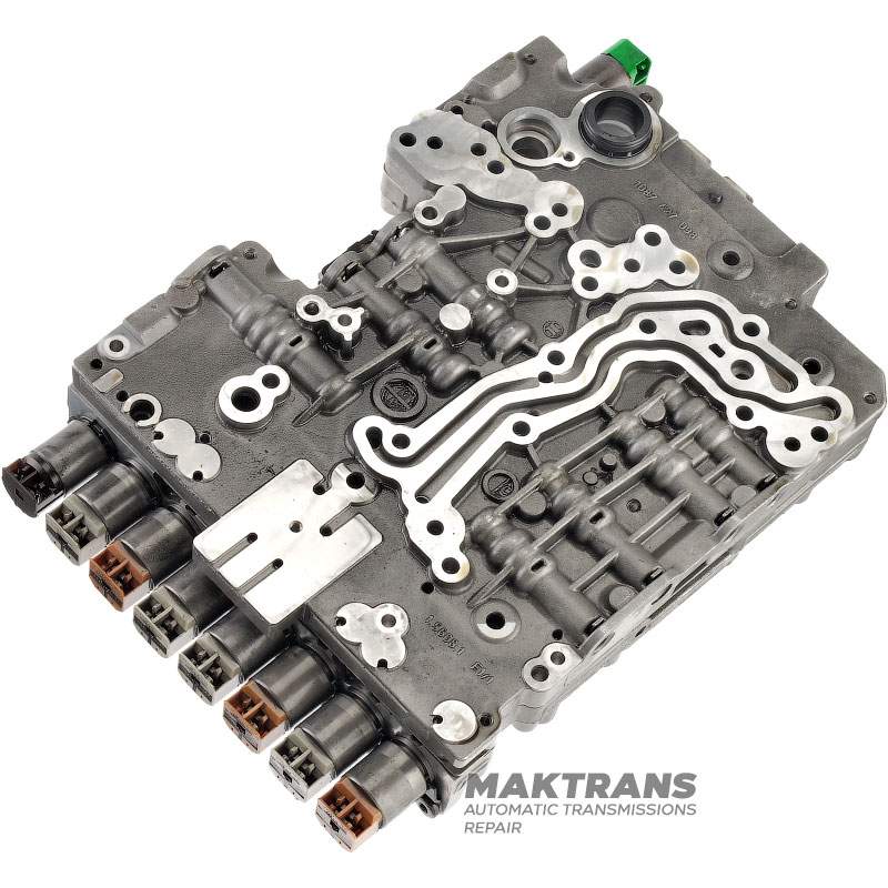 Korpus zaworu (kompletny z elektromagnesami) ZF 8HP90 — używany, nietestowany, płyta separująca A028/B028, 1087327099