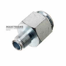 Nypel/adapter konfiguracji 62TE - wysokość całkowita 30,55 mm, płyta wew. 9,50 mm / 12,55 mm