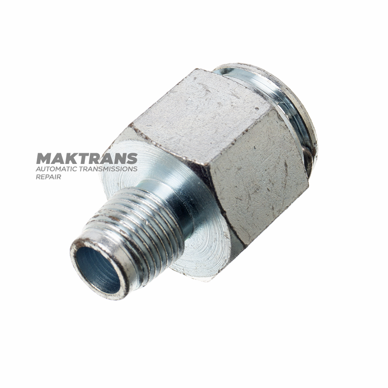 Nypel/adapter konfiguracji 62TE - wysokość całkowita 30,55 mm, płyta wew. 9,50 mm / 12,55 mm
