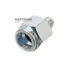Nypel/adapter konfiguracji 62TE - wysokość całkowita 30,55 mm, płyta wew. 9,50 mm / 12,55 mm