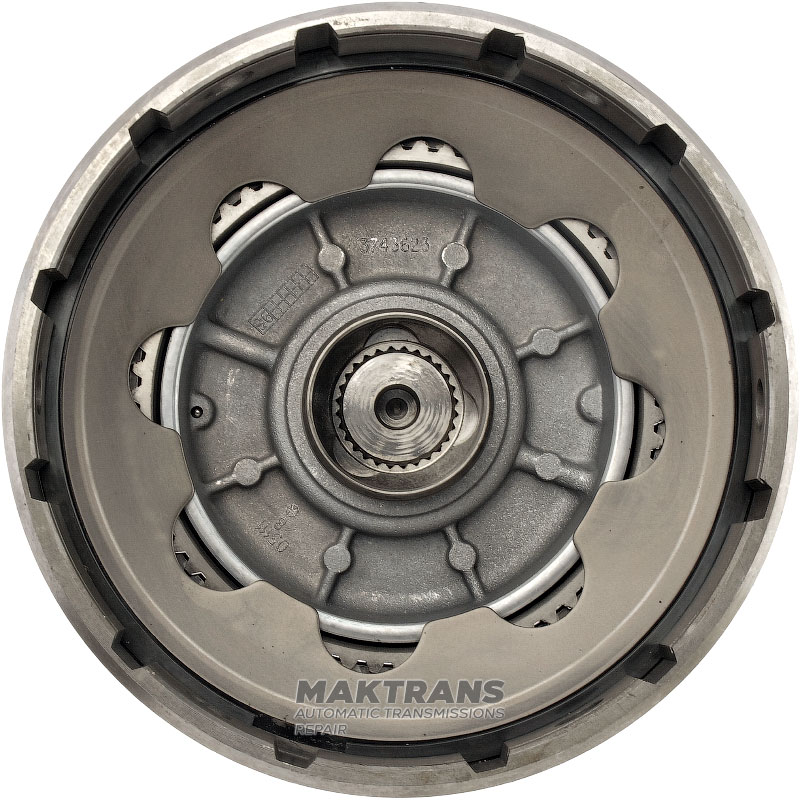Wał wejściowy / bęben sprzęgła FORWARD DODGE / CHRYSLER 46RE, 47RE - długość całkowita 276 mm, średnica zewnętrzna bębna 188,85 mm