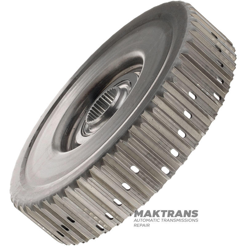 Piasta K1 sprzęgła VAG eHybrid 0DD DQ400 — 0DD141107C, wysokość 38,70 mm, średnica zewnętrzna 163,50 mm, 32 wypusty