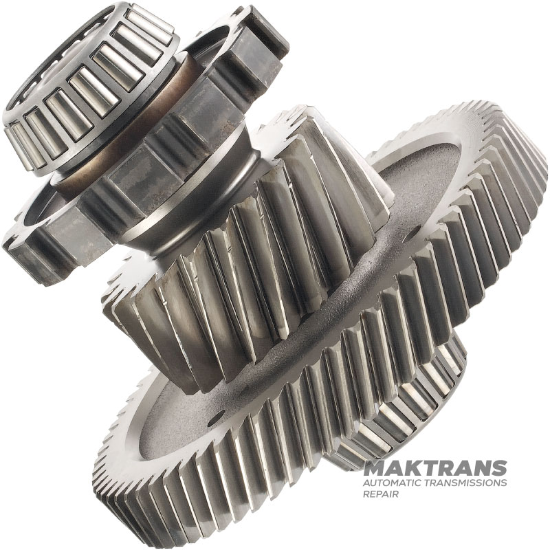 Wał pośredni mechanizmu różnicowego FORD 6F50N, 6F55N — 21 zębów (1 ząb, średnica zewnętrzna 85,90 mm), 68 zębów (średnica zewnętrzna 164,35 mm, szerokość 22,15 mm)