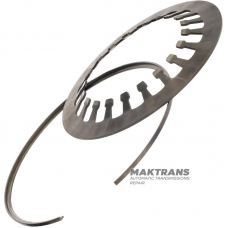 Sprężyna powrotna tłoka sprzęgła K3 Mercedes-Benz 722.6 — A1409945235, A1409931126, (Ø zewn. 125,60 mm, grubość 1,40 mm, 10 zębów)
