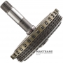 Wał wejściowy, bęben sprzęgła Overdrive VAG 09H, AQ451 (skrzynia biegów 8-biegowa) - całkowita długość wału 142 mm, 23 wypusty (Ø zewn. 23,40 mm), 5 tarcz ciernych