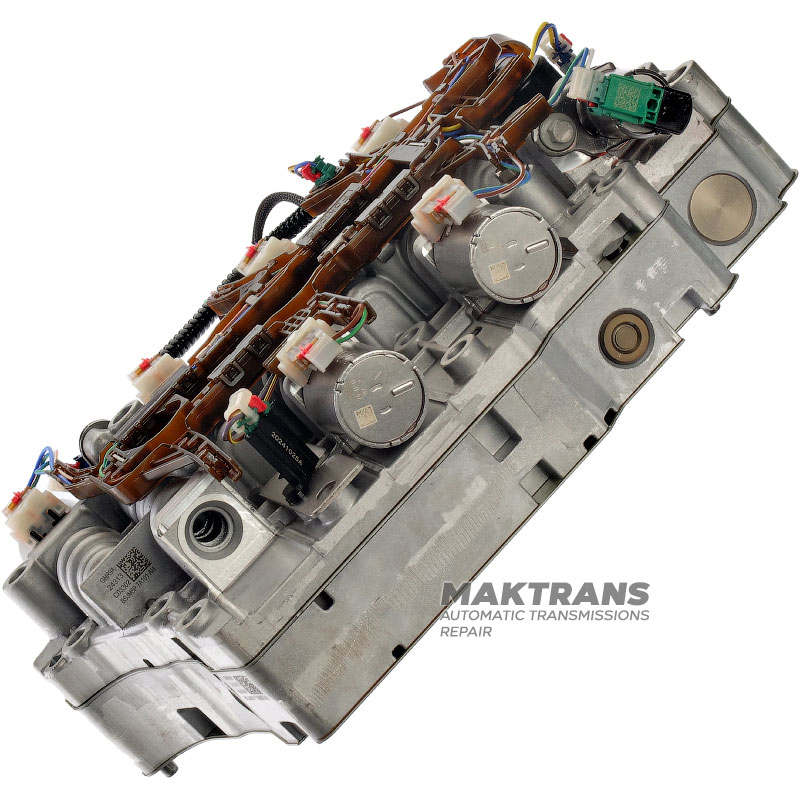 Korpus zaworów testowany na drodze FORD 8F35, 8F40 M-Shift (Connect) – JM5P-7A101-AE, JM5P-7G276-GA (płyta rozdzielająca JM5P-7J236-DB)