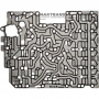 Płyta separująca ZF 8HP70, 8HP90 – A048/B048, 1087327175ZFS, 1087327175