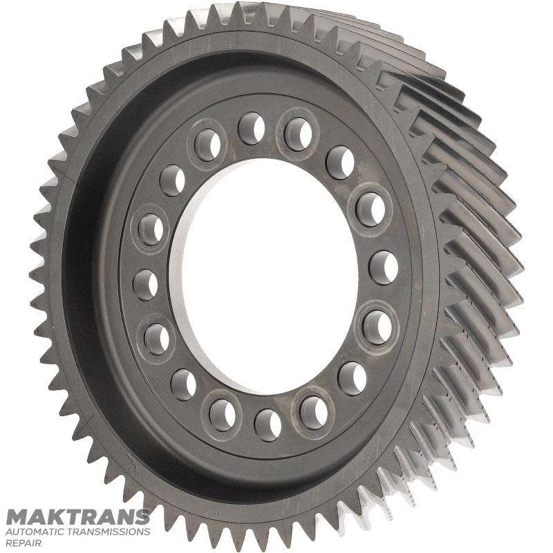 JEEP A8F30 Koło zębate mechanizmu różnicowego śrubowego - 55 zębów (średnica zewnętrzna 211,30 mm, szerokość 41,30 mm, 5 nacięć), 458324G810