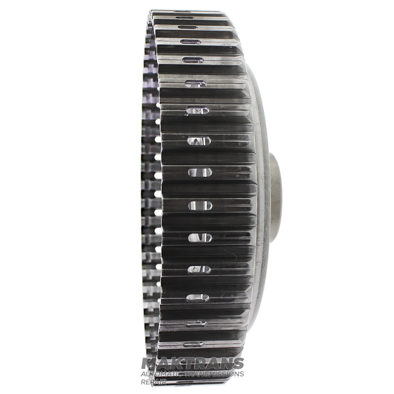 Sprzęgło bębnowe z dolnym napędem JEEP A8F30 — 45450P4G810, 45454P4G810 wysokość całkowita 63 mm, (puste bez tarczy, wysokość od tłoka do pierścienia ustalającego 20 mm (dla 5 tarcz ciernych)