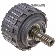 Wał wyjściowy, bęben sprzęgła C4 TOYOTA / LEXUS AJA0E, AJA0F - 5 tarcz ciernych, długość wału 104 mm, 22 wypusty (Ø zewn. 38 mm)