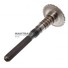 Wał wyjściowy 4R70W 4R75E 4R75W ( AOD, AODE, AODE-W) — długość całkowita 381 mm, 28 wielowypustów, długość części wielowypustowej 137 mm