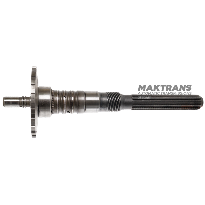 Wał wyjściowy 4R70W 4R75E 4R75W ( AOD, AODE, AODE-W) — długość całkowita 381 mm, 28 wielowypustów, długość części wielowypustowej 137 mm