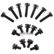 Zestaw śrub mocujących pompę oleju do TOYOTA/LEXUS U660E, U660F, U760E - 9014860068, 9014860067 (w zestawie 16 śrub)