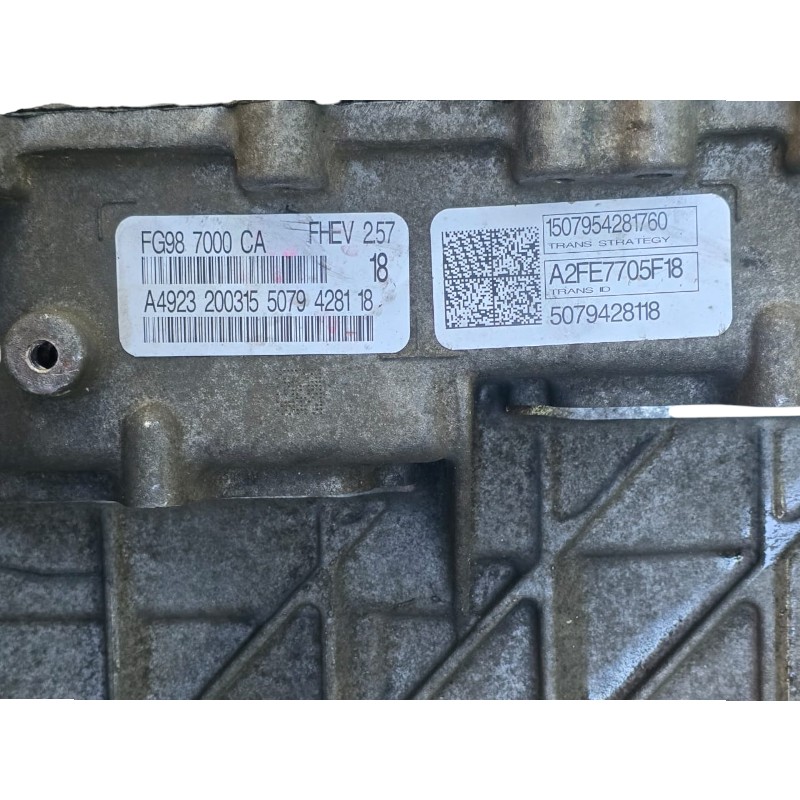 Naprawiono i przetestowano w skrzyni biegów FORD eCVT HF35 (bez systemu Start-Stop) - FG98-7000-CA, FHEV 2.57, *** sprzedawane tylko z przekładniami na uszkodzoną, kompletną skrzynię biegów***