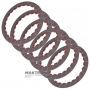 Komplet tarcz ciernych FORD 6F50, 6F55 / GM 6T70E, 6T75E - 6 tarcz w komplecie (121×1,6x24T)