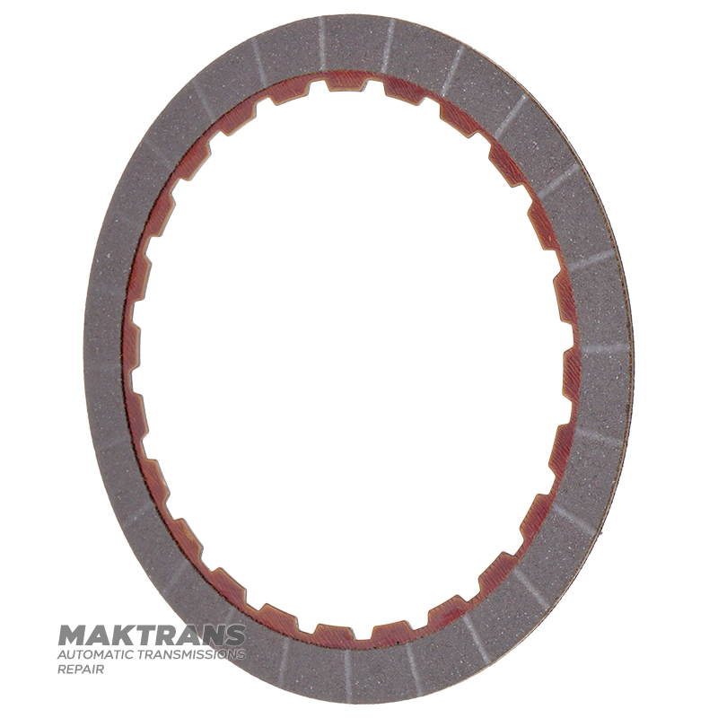 Komplet tarcz ciernych FORD 6F50, 6F55 / GM 6T70E, 6T75E - 6 tarcz w komplecie (121×1,6x24T)