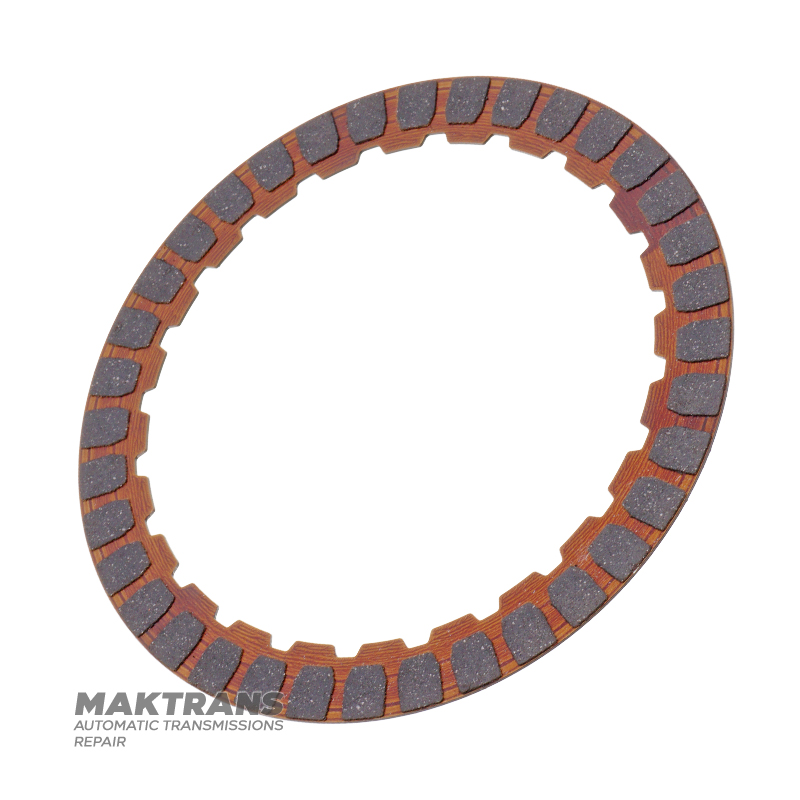 Komplet tarcz ciernych FORD 6F50, 6F55 / GM 6T70E, 6T75E - 6 tarcz w komplecie (121 x 1,6 x 24T), 24264339, DT4Z-7B164-A, 7T4Z-7B164-A