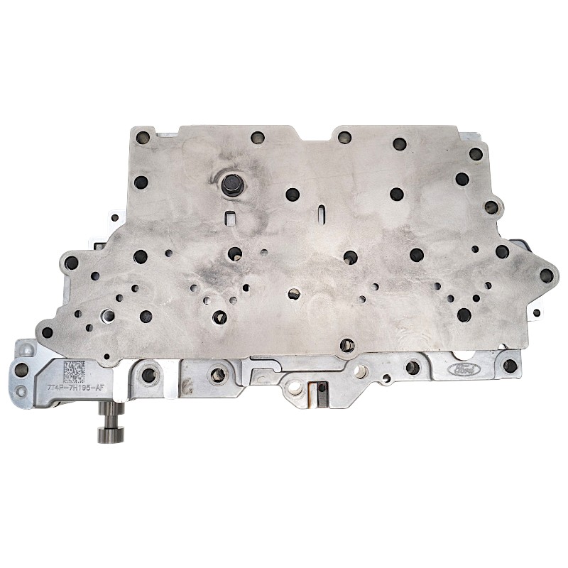 Korpus zaworu (bez bloku elektrozaworu) FORD 6F50, 6F55 — używany, nietestowany, 7T4P-7A101-AC, 7T4P-7A092-AC, 7T4P-7H195-AF