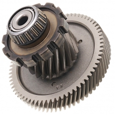 Wał pośredni mechanizmu różnicowego FORD 6F50N, 6F55N, 8F57 — 21 zębów (2 nacięcia, średnica zewnętrzna 85,90 mm), 68 zębów (średnica zewnętrzna 164,40 mm, szerokość 26,65 mm), AA5P-7H348-AC