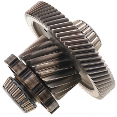 Wał pośredni mechanizmu różnicowego FORD 6F50N, 6F55N, 8F57 — 21 zębów (2 nacięcia, średnica zewnętrzna 85,90 mm), 68 zębów (średnica zewnętrzna 164,40 mm, szerokość 26,65 mm), AA5P-7H348-AC