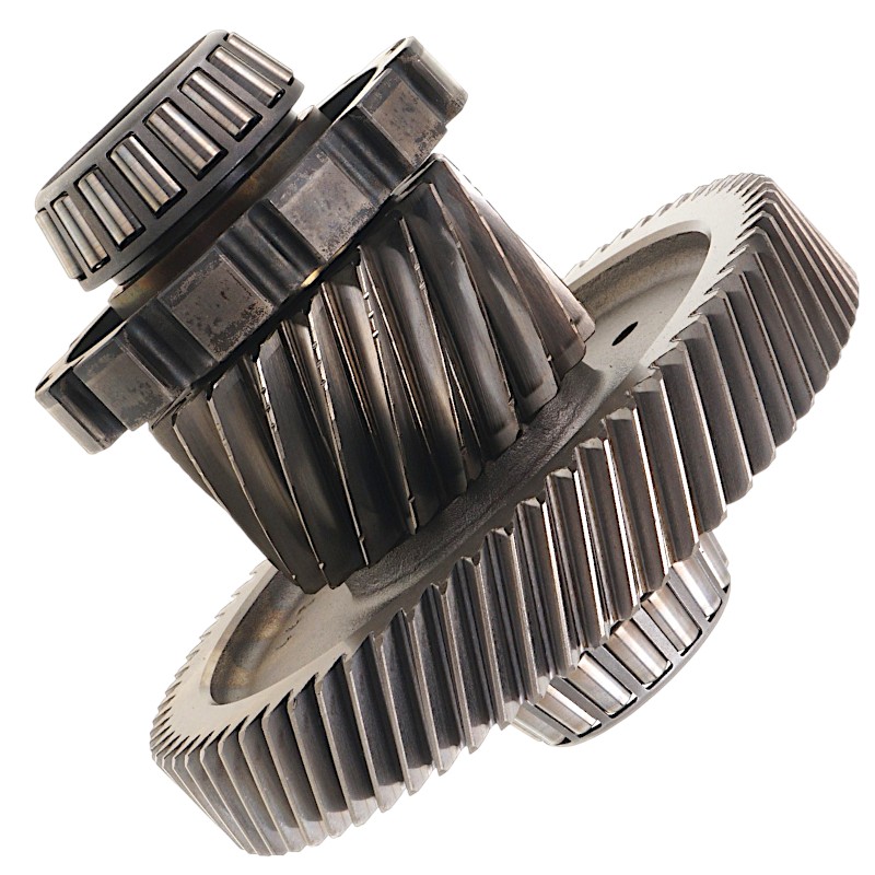 Wał pośredni mechanizmu różnicowego FORD 6F50N, 6F55N, 8F57 — 19 zębów (4 nacięcia, średnica zewnętrzna 78,55 mm), 68 zębów (średnica zewnętrzna 164,40 mm, szerokość 26,65 mm), AA5P-7H348-CC