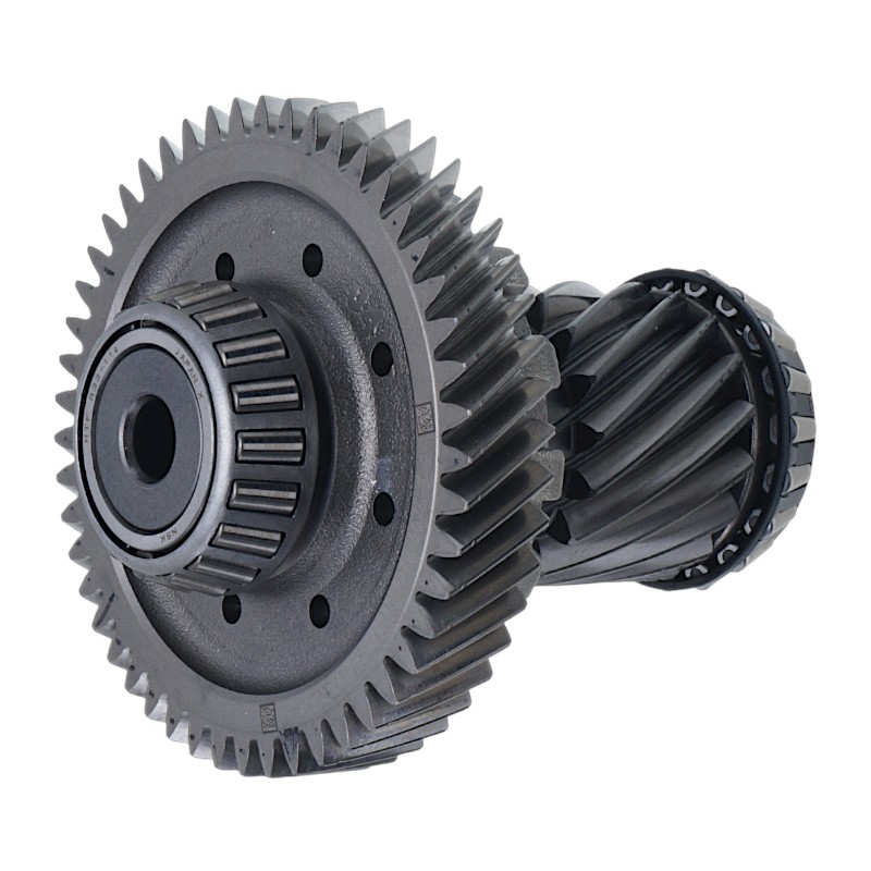 Wałek pośredni mechanizmu różnicowego A6GF1 (Gen2) — 49 zębów (Ø zewn. 123 mm, 1 ząbek) / 17 zębów, (Ø zewn. 60 mm, 3 ząbki), 4572026011, 4572226010 (separator łożysk plastikowych)