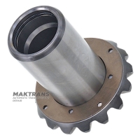 Zębatka półosi mechanizmu różnicowego Aisin Warner TF-62SN VAG 09M (satelitarna) — nowa, 16 zębów (średnica zewnętrzna 71,85 mm), długość szyjki 61 mm (średnica zewnętrzna szyjki 40 mm)